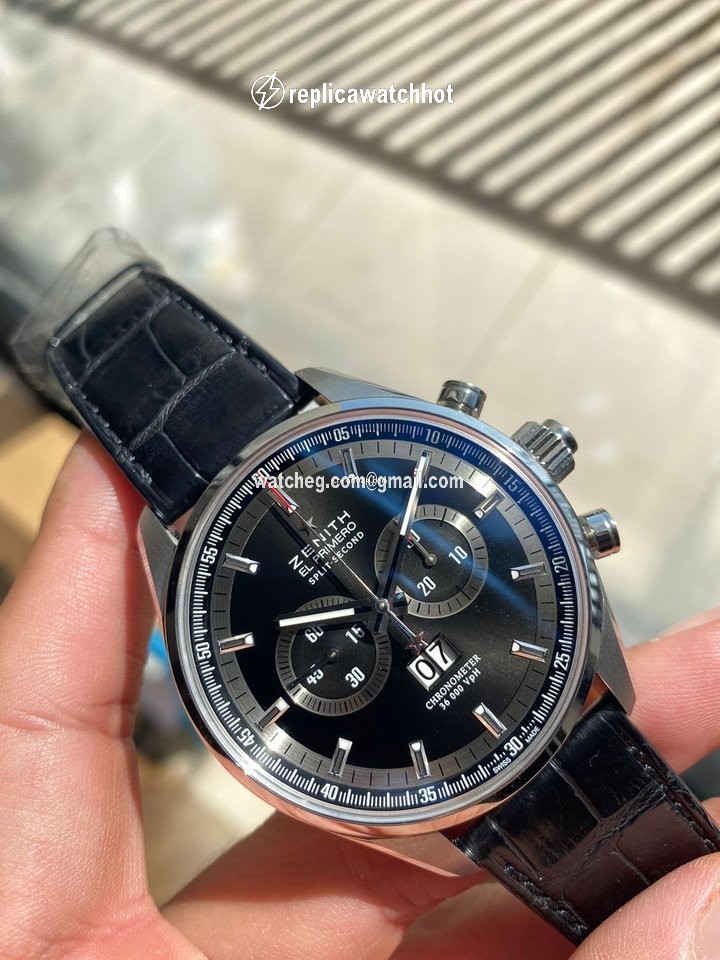 Zenith El Primero Mens watch Unisex Automatic Steel 03.2050.4026 91.C714 3