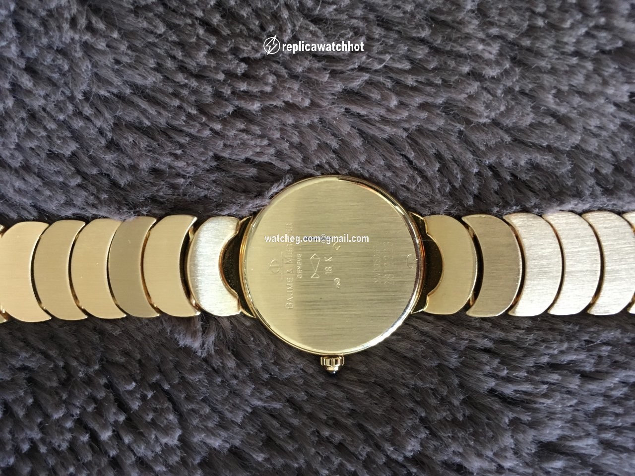 Baume & Mercier Womens watch Quartz Gold Steel MVD035067 3