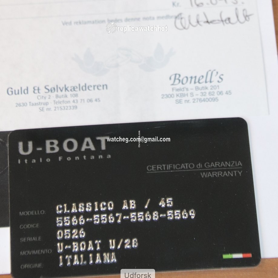 U-Boat Classico Mens watch Unisex Automatic Steel 2278 3