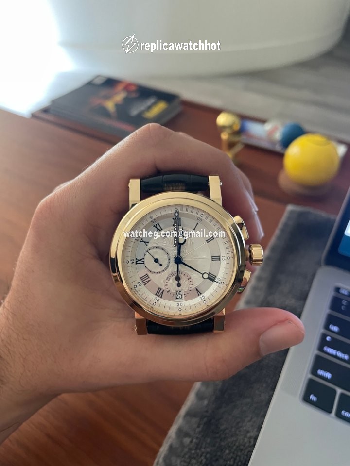 Breguet Marine Mens watch Unisex Automatic Yellow gold 5827BA 12 9Z8 3