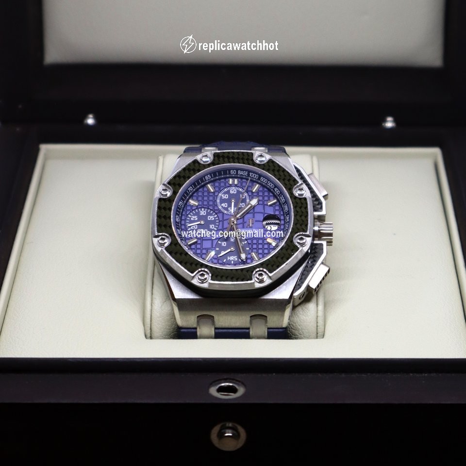 Audemars Piguet Royal Oak Offshore Chronograph Mens watch Unisex Automatic Platinum 26030PO.OO.D001IN.01 3