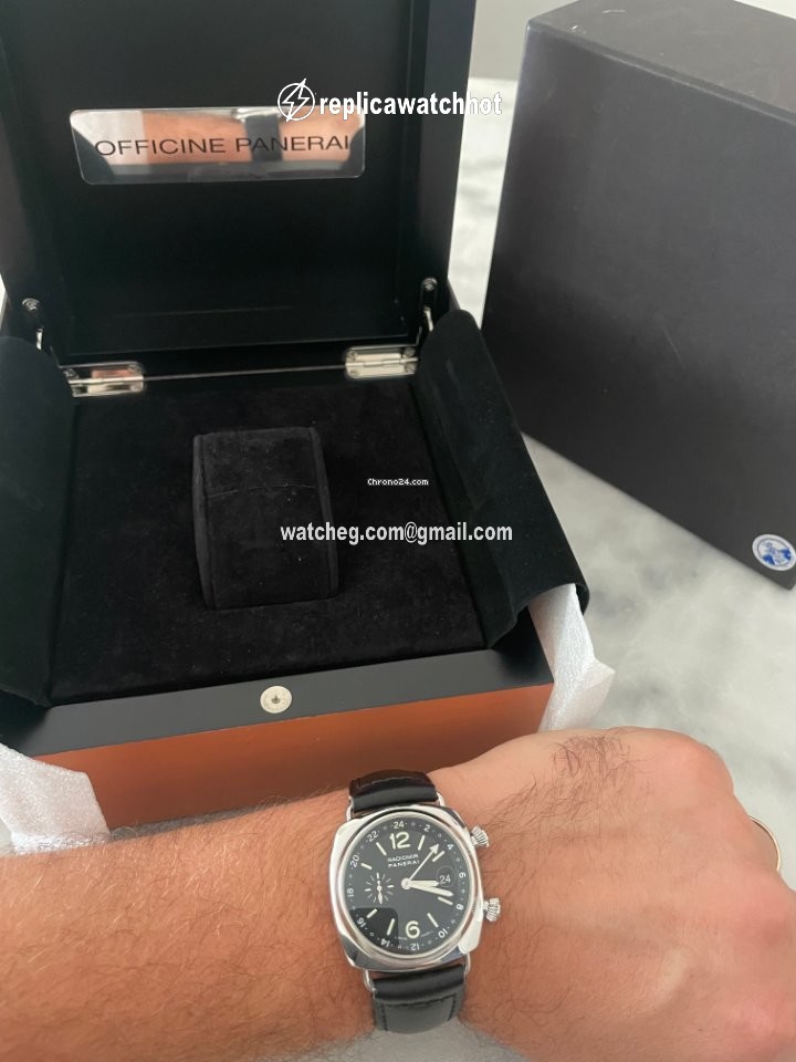 Panerai Radiomir GMT Mens watch Unisex Automatic Steel PAM 00184 3