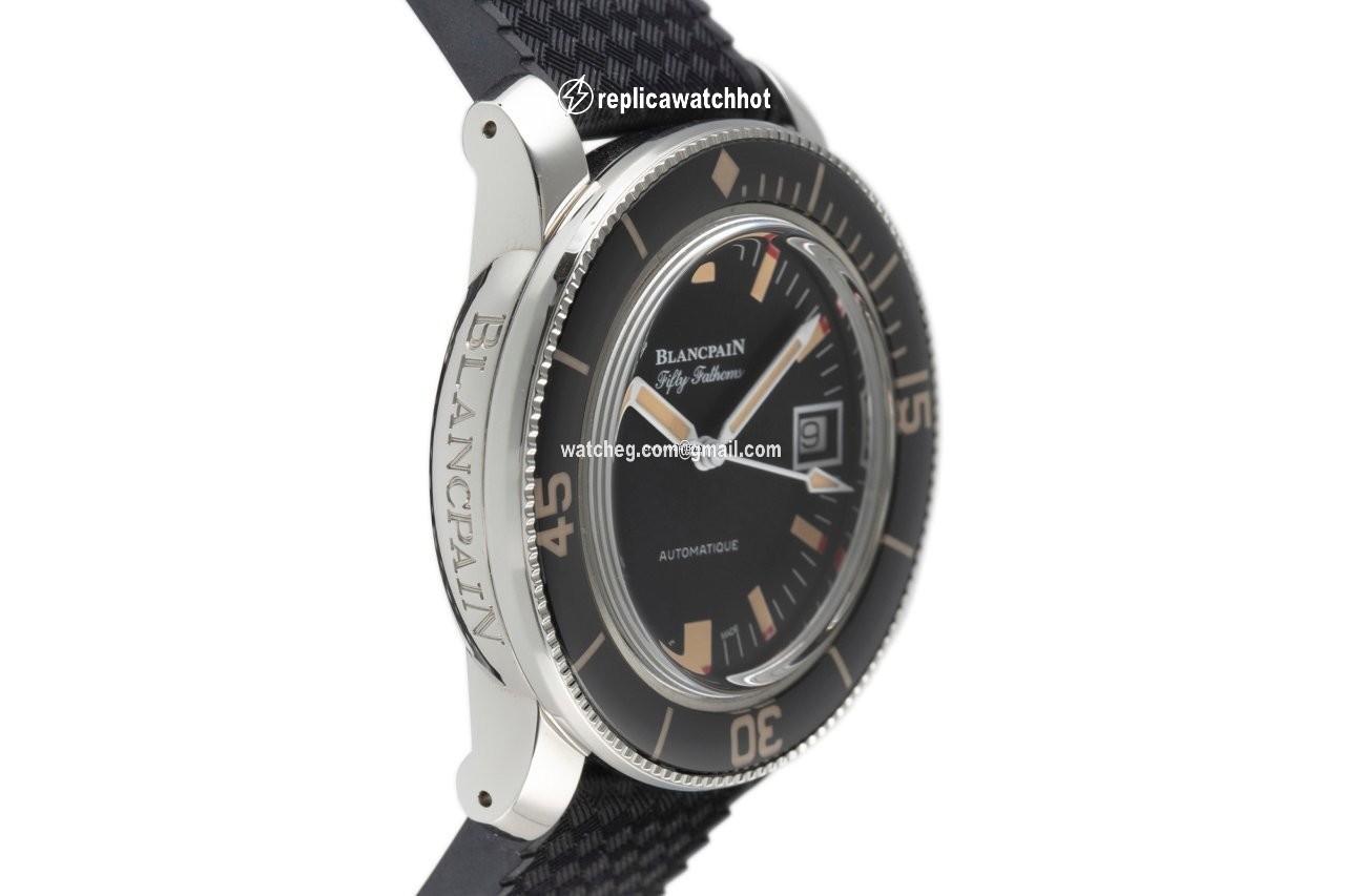Blancpain Fifty Fathoms Mens watch Unisex Automatic Steel 5008B-1130-B52A 3