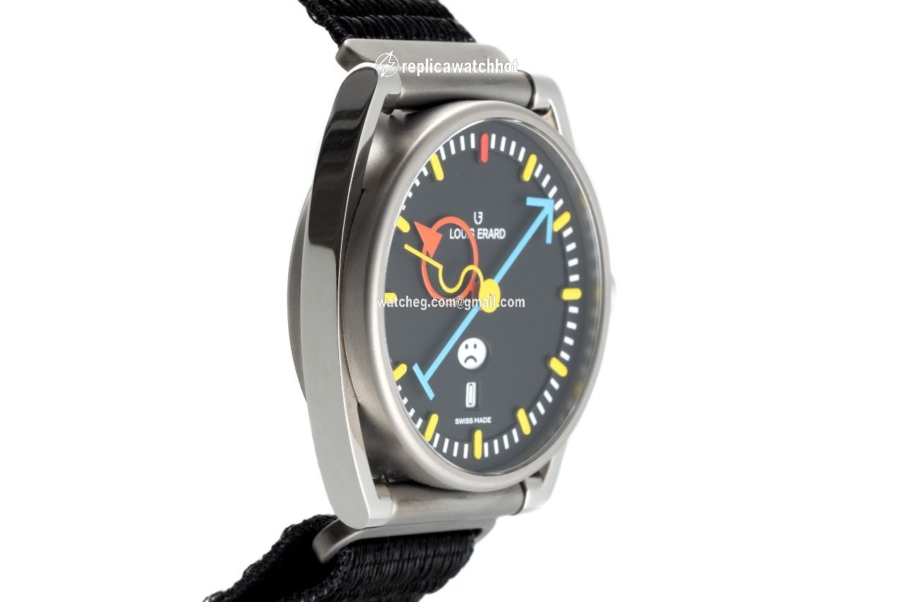 Alain Silberstein Mens watch Unisex Automatic Titanium 75357TT02 3