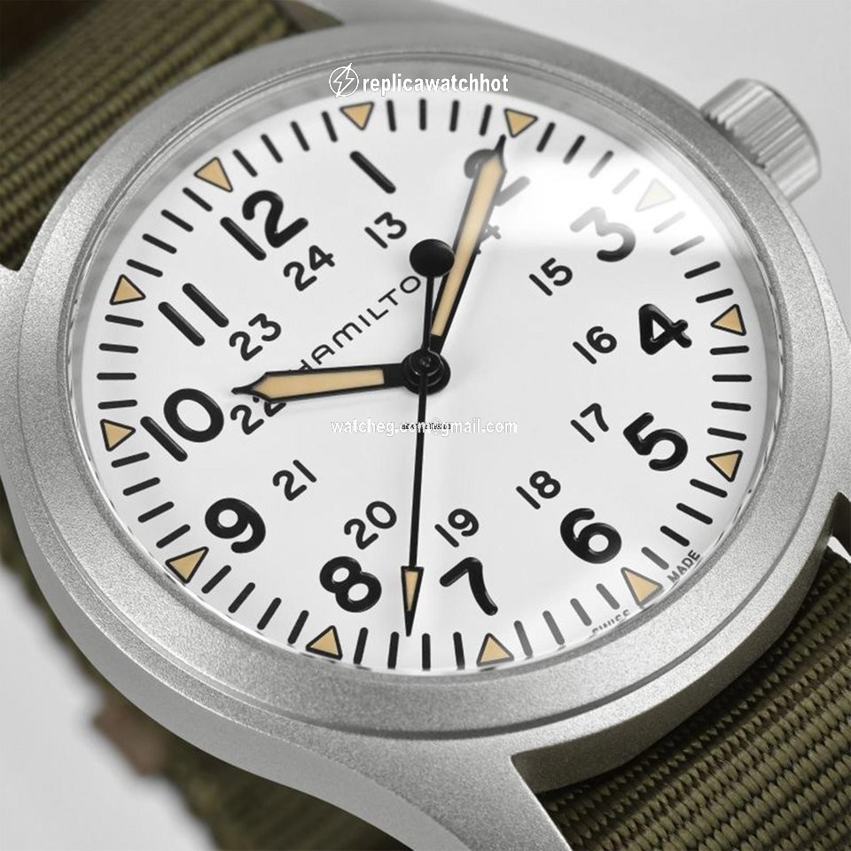 Hamilton Khaki Field Mens watch Unisex Manual winding Steel H69529913 3