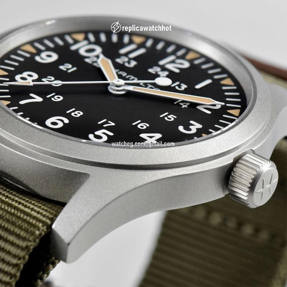 Hamilton Khaki Field Mens watch Unisex Manual winding Steel H69529933 3
