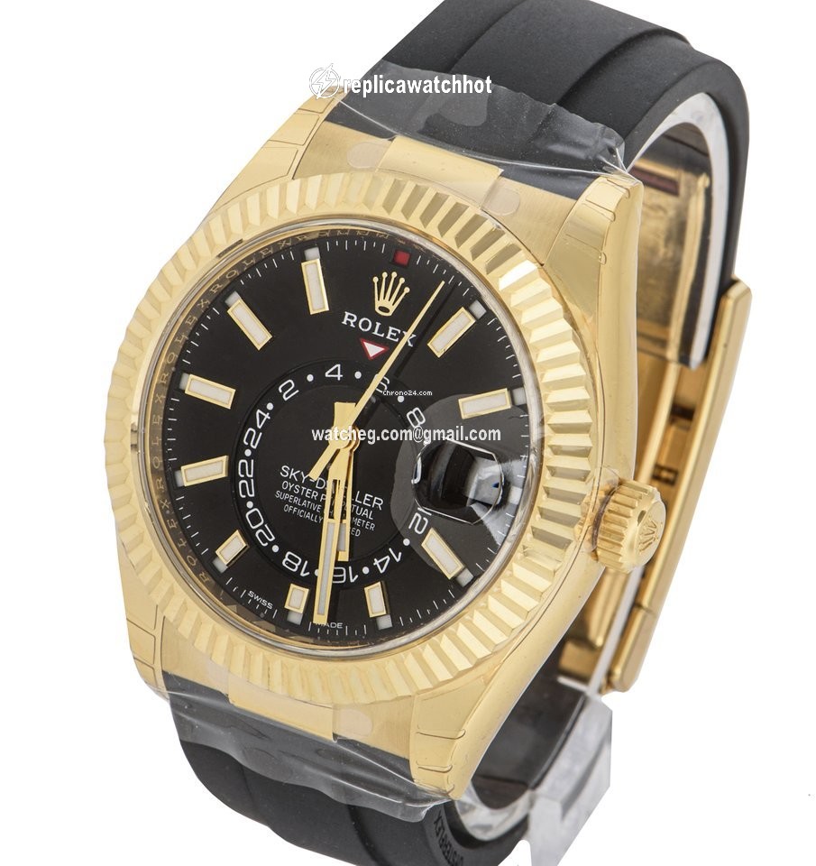 Rolex Sky-Dweller Mens watch Unisex Yellow gold Automatic 326238 3