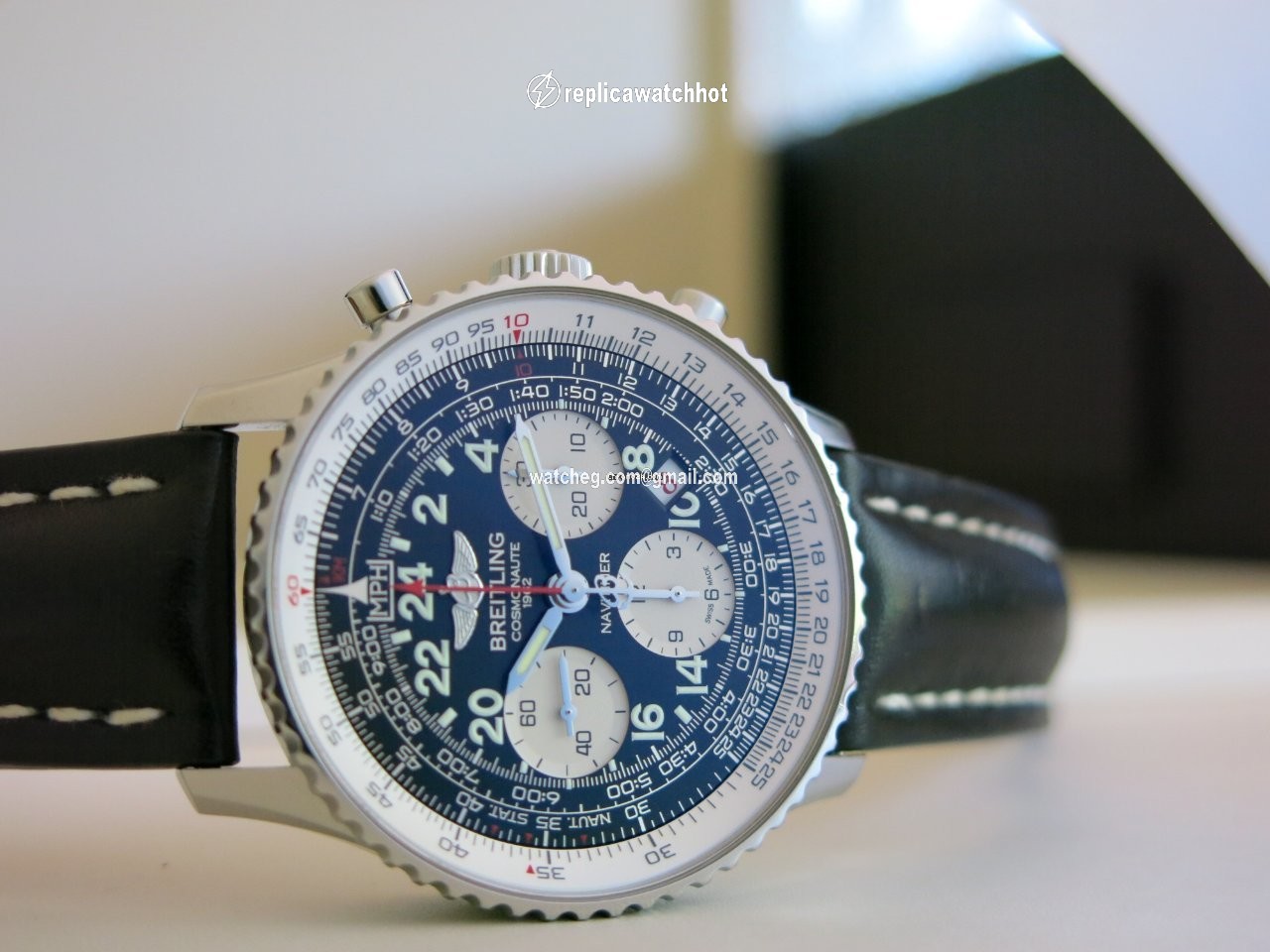 Breitling Navitimer Cosmonaute Mens watch Unisex Manual winding Steel AB021012.BB59.435X.A20BA.1 3