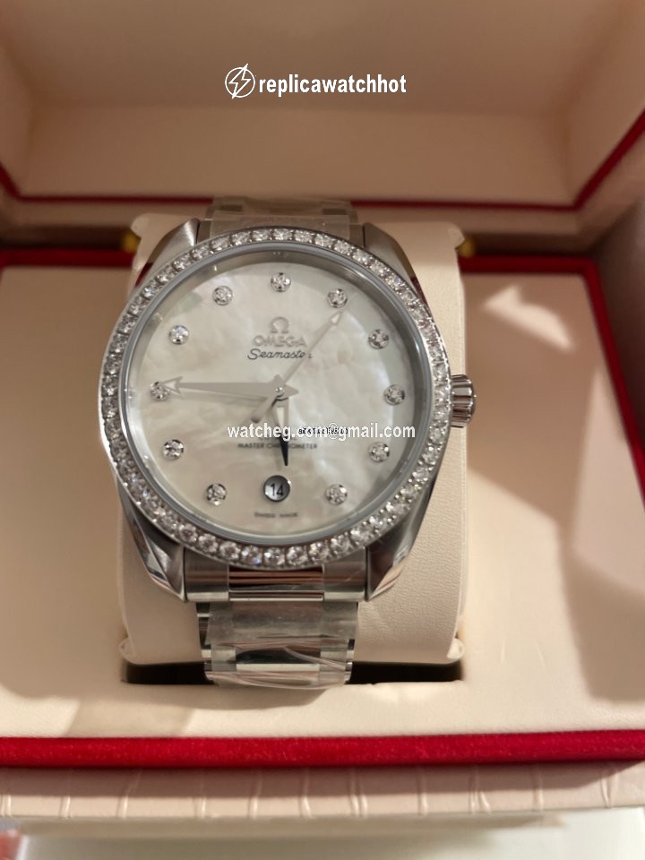Omega Seamaster Aqua Terra Womens watch Automatic Steel 220.15.38.20.55.001 3