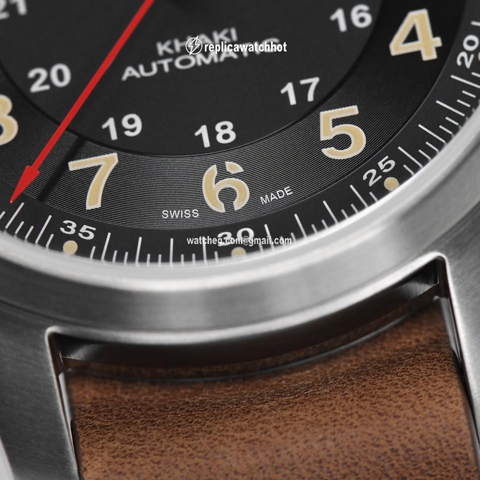 Hamilton Khaki Field Titanium Mens watch Unisex Automatic Titanium H70645533 3