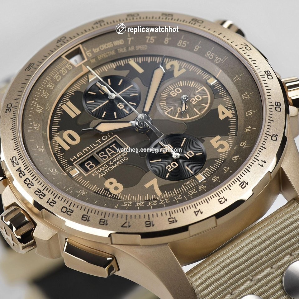 Hamilton Khaki X-Wind Mens watch Unisex Automatic Steel H77916920 3