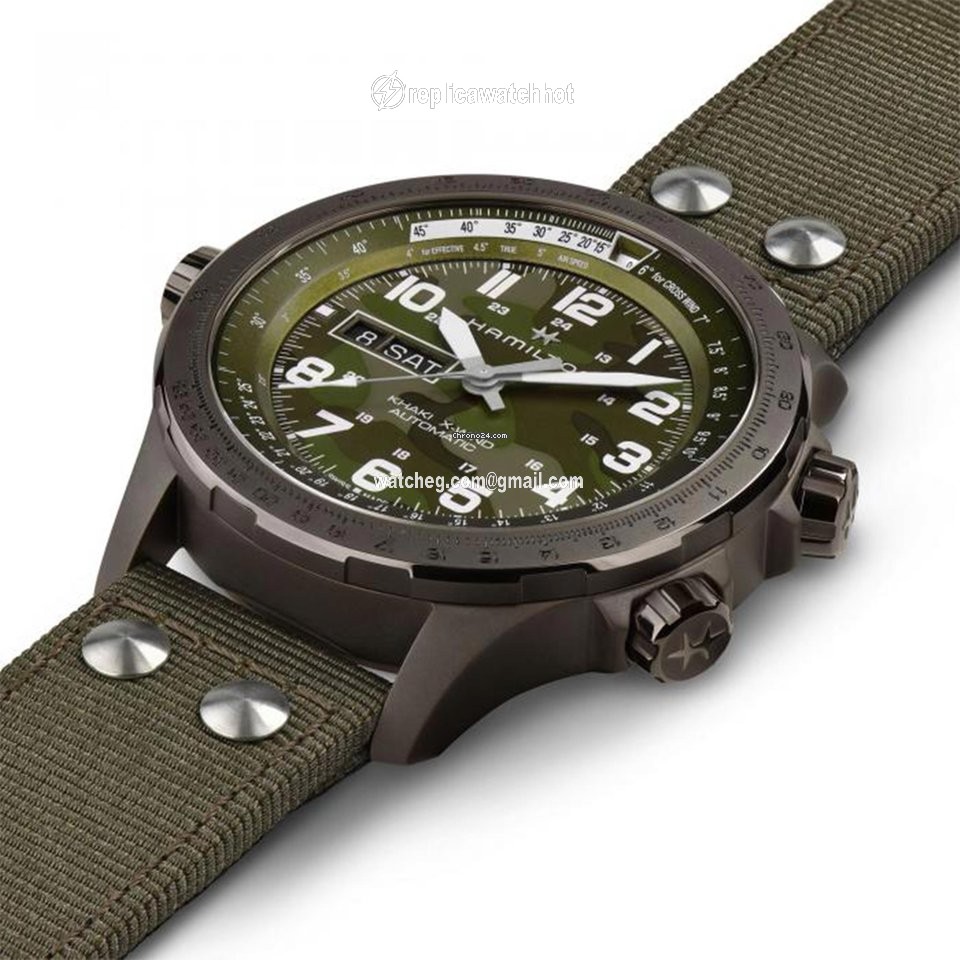 Hamilton Khaki X-Wind Mens watch Unisex Automatic Steel H77775960 3