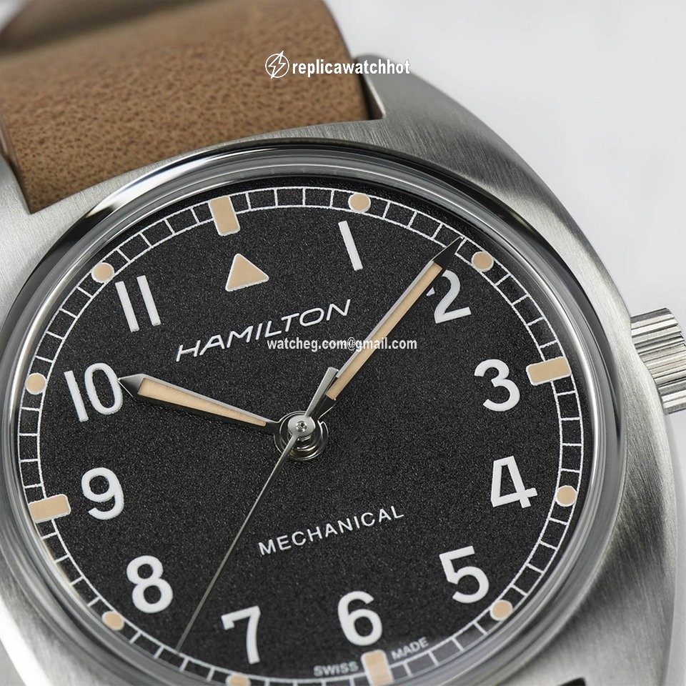 Hamilton Khaki Pilot Pioneer Mens watch Unisex Automatic Steel H76419531 3
