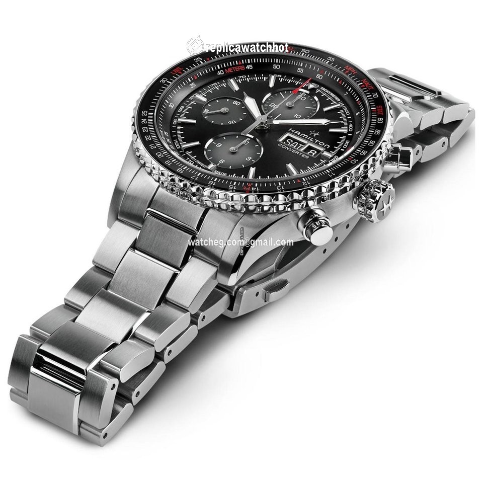 Hamilton Khaki Aviation Mens watch Unisex Automatic Steel H76726130 3
