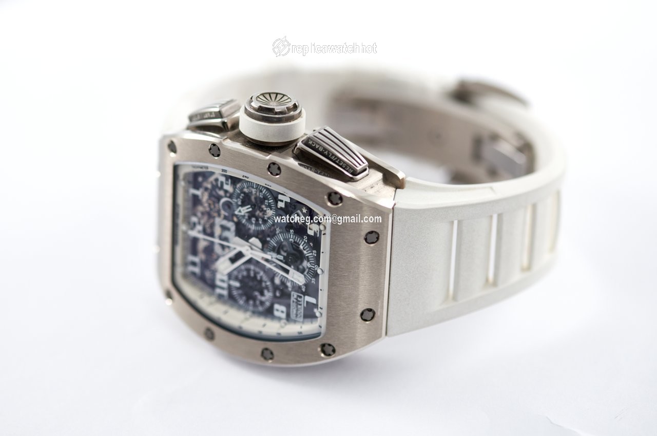 Richard Mille RM 011 Mens watch Unisex Automatic White gold RM011 3