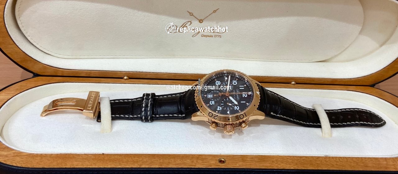 Breguet Type XX - XXI - XXII Mens watch Unisex Automatic Rose gold 3810BR 92 9ZU 3