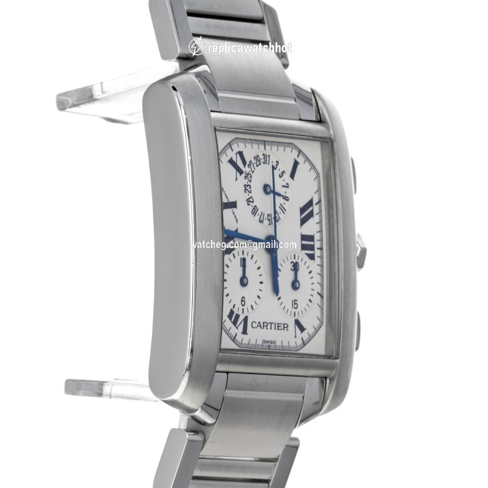 Cartier Tank Francaise Mens watch Unisex Quartz Steel W51001Q3  2303 3