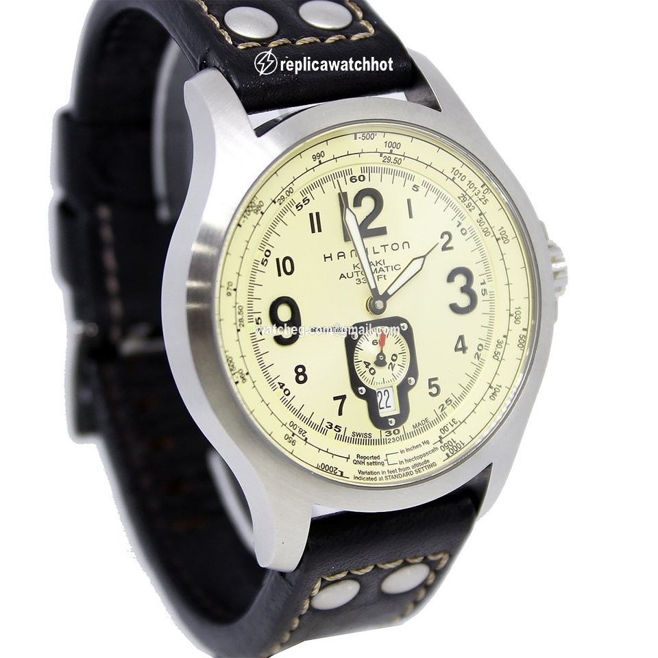 Hamilton Khaki Aviation Mens watch Unisex Automatic Steel H76515523 3