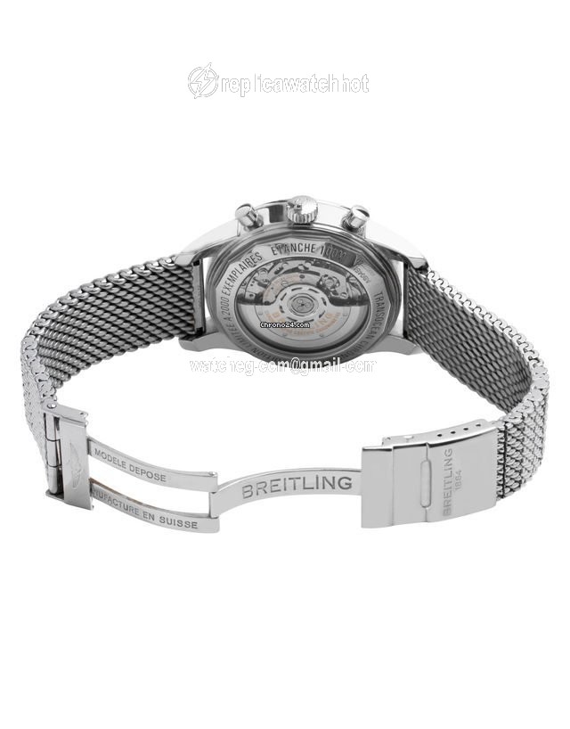 Breitling Transocean Chronograph GMT Mens watch Unisex Automatic Steel AB045112.BC67.154A 3