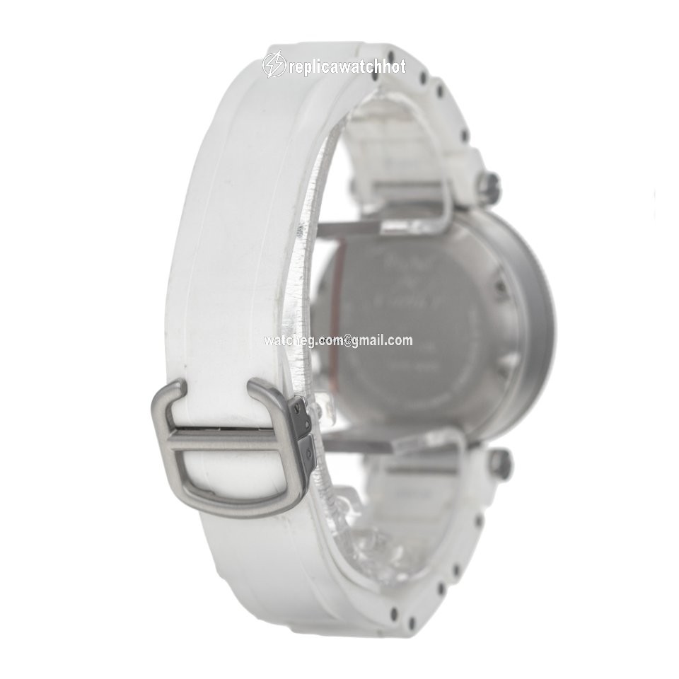 Cartier Pasha Seatimer Womens watch Quartz Steel W3140002  3025 3