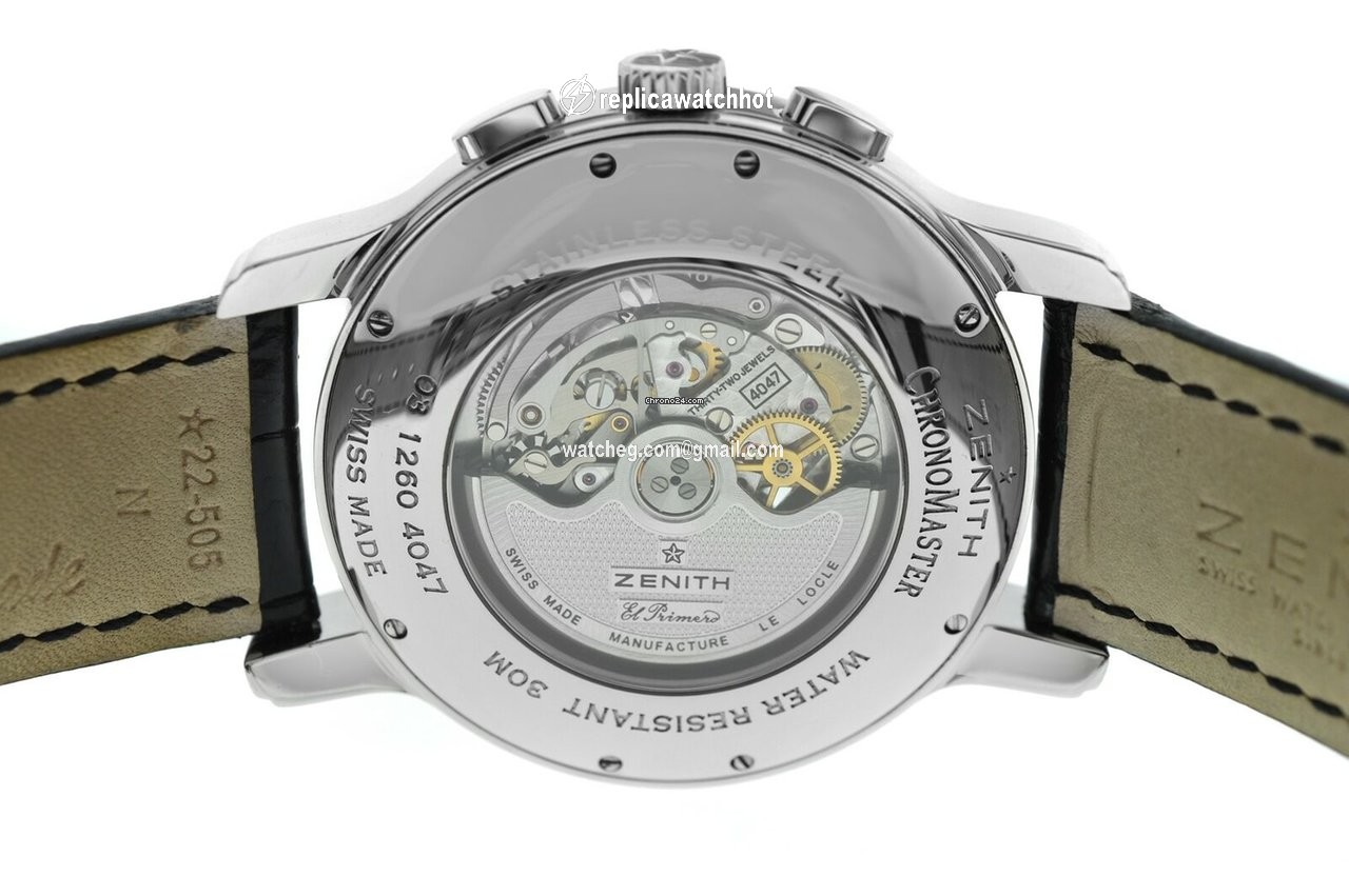 Zenith Mens watch Unisex Automatic Steel 1260 4047 3