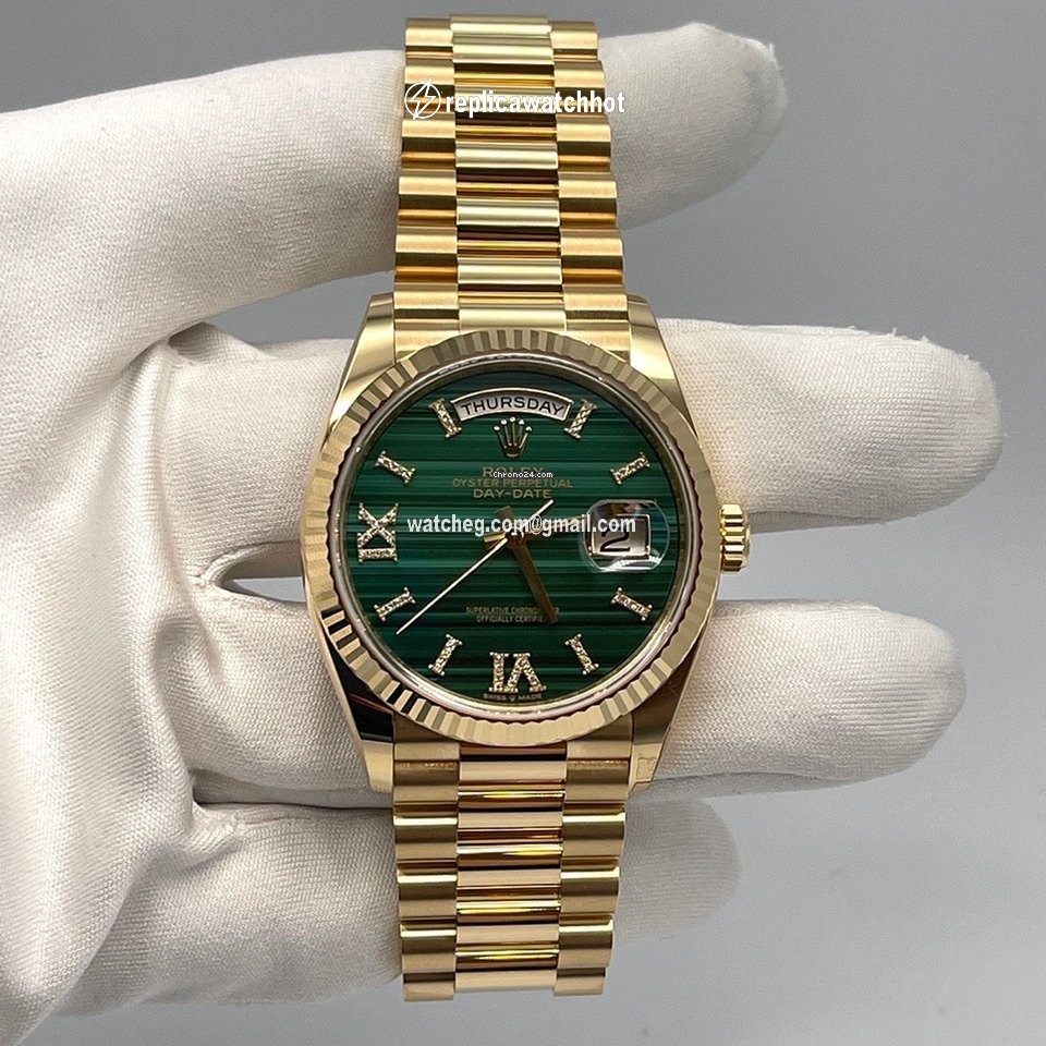 Rolex Day-Date 36 Mens watch Unisex Yellow gold Automatic 128238 3