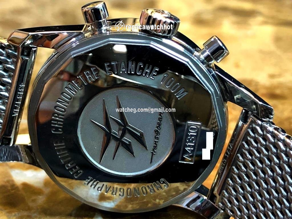 Breitling Transocean Chronograph 38 Mens watch Unisex Automatic Steel A4131012 G757 3