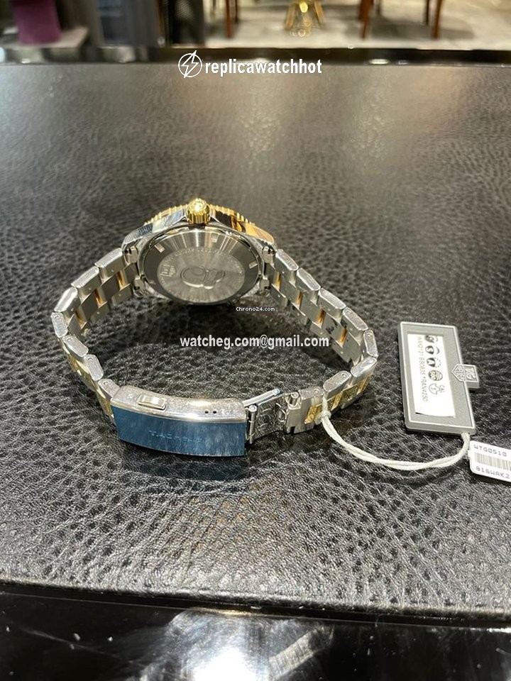 TAG Heuer Aquaracer 500M Mens watch Unisex Automatic Gold Steel WAK2121.BB0835 3