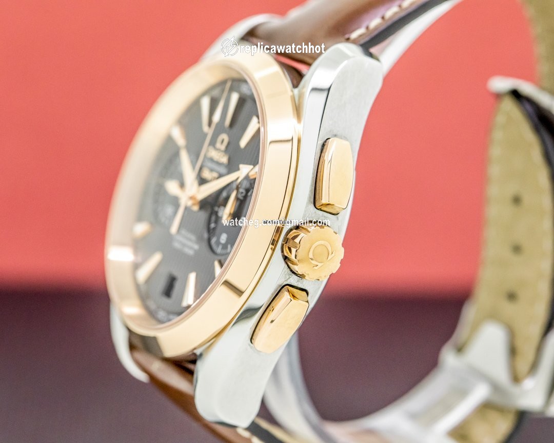 Omega Seamaster Aqua Terra Mens watch Unisex Automatic Gold Steel 231.23.43.52.06.001 3