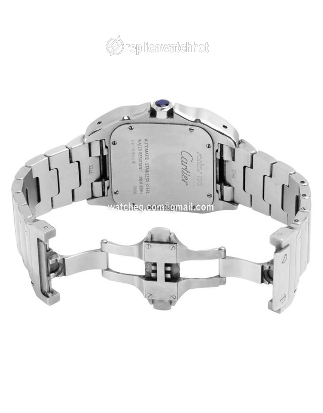 Cartier Santos 100 Mens watch Unisex Automatic Steel W200737G 3