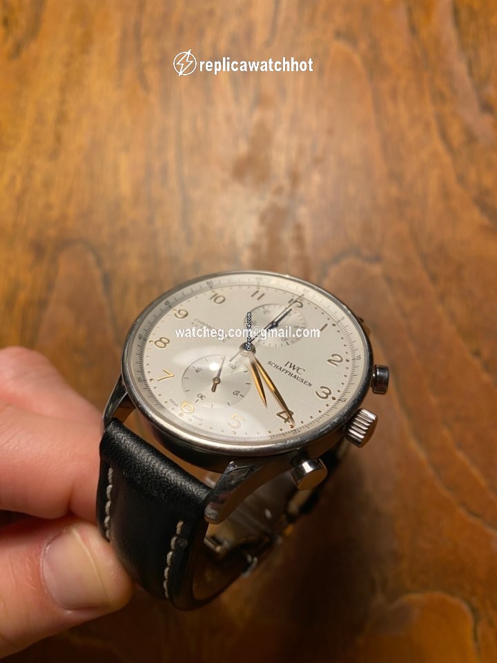 IWC Portuguese Chronograph Mens watch Unisex Automatic Steel IW2735099 3