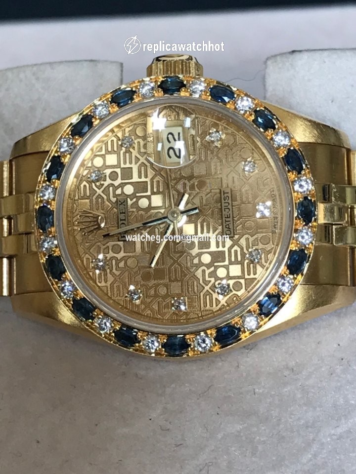 Rolex Lady-Datejust Womens watch Yellow gold Automatic 69198 3