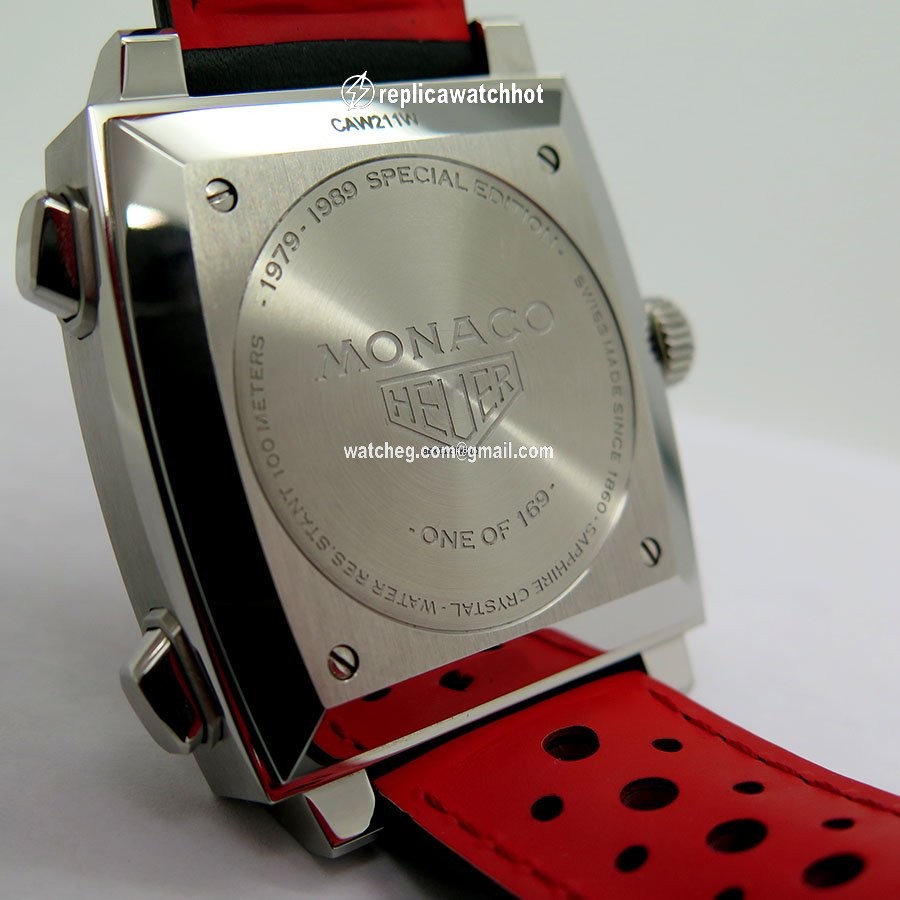 TAG Heuer Monaco Calibre 11 Mens watch Unisex Automatic Steel CAW211W.FC6467 3