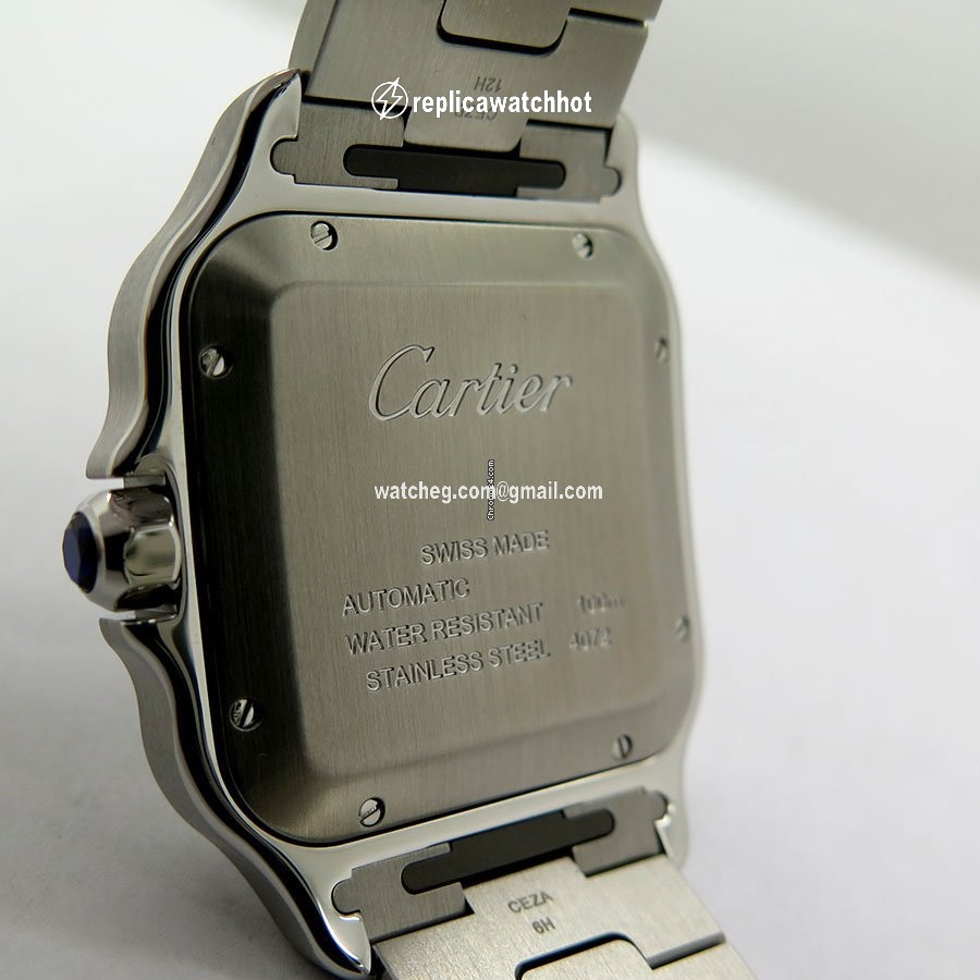Cartier Santos Mens watch Unisex Automatic Steel WSSA0013 3