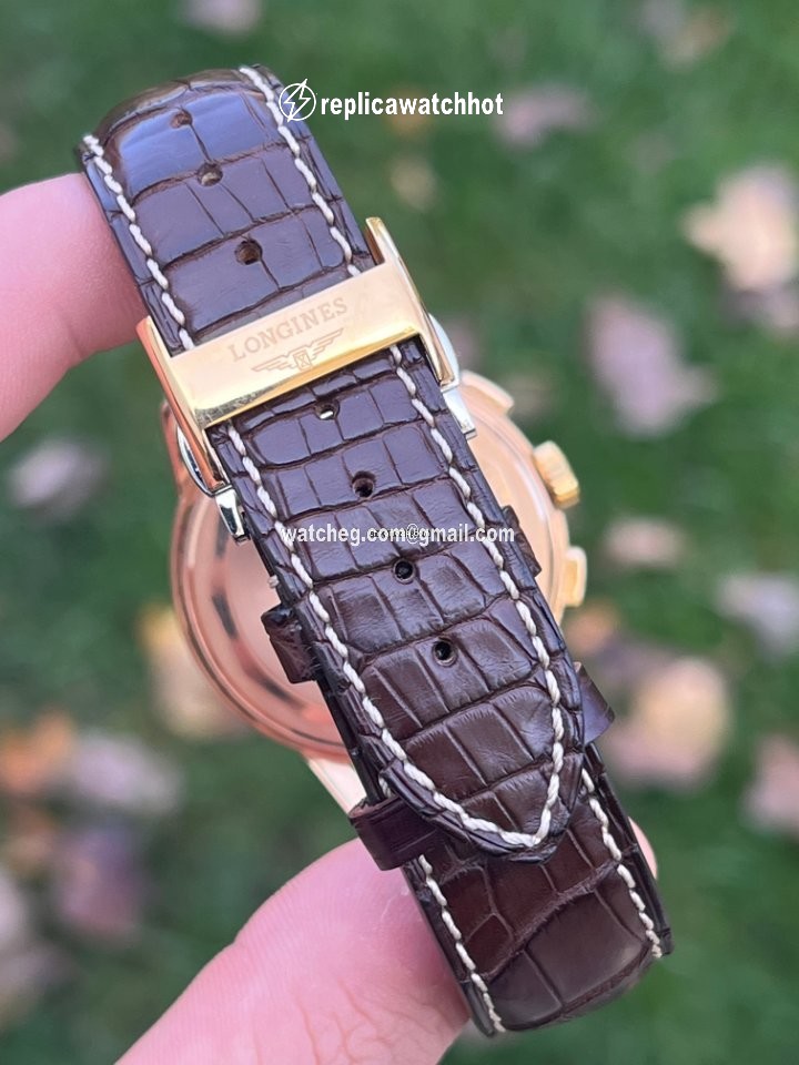 Longines Flagship Heritage Mens watch Unisex Automatic Rose gold L4.756.8.72.2 3
