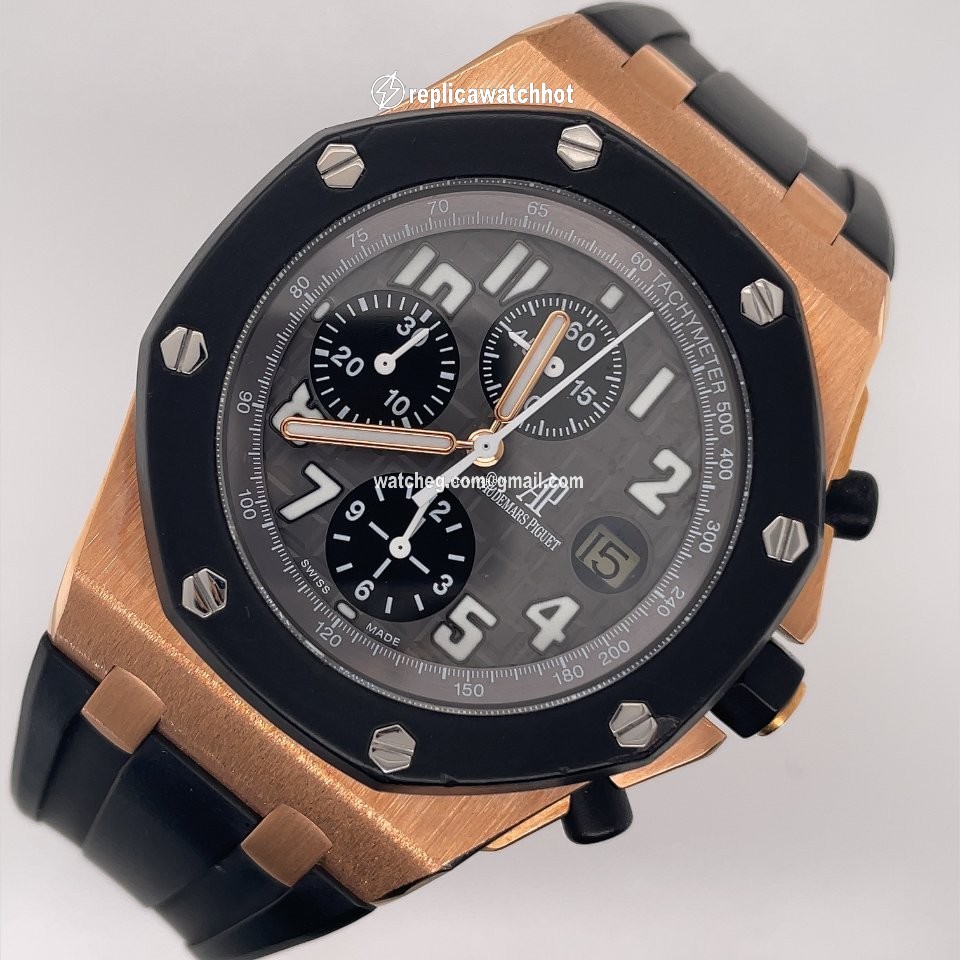 Audemars Piguet Royal Oak Offshore Chronograph Mens watch Unisex Automatic Rose gold 26178OK.OO.D002CA.01 3