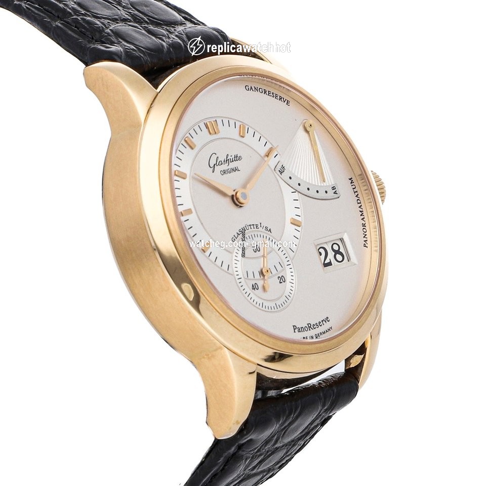 Glashtte Original PanoReserve Mens watch Unisex Manual winding Rose gold 65-01-01-01-04 3