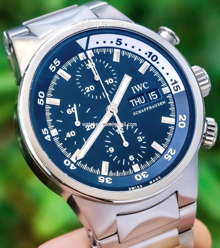 IWC Aquatimer Chronograph Mens watch Unisex Automatic Steel IW371928 3