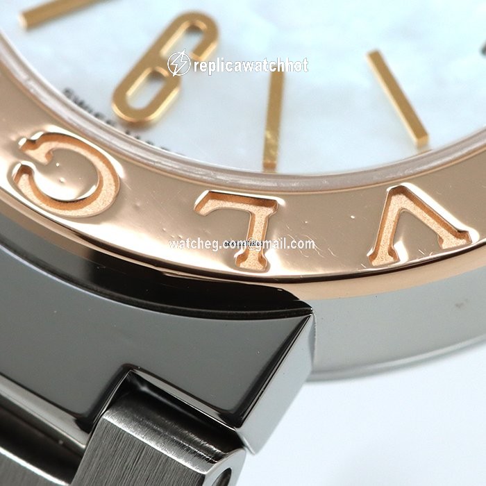 Bulgari Bulgari Quartz Gold Steel BBP23SG 3