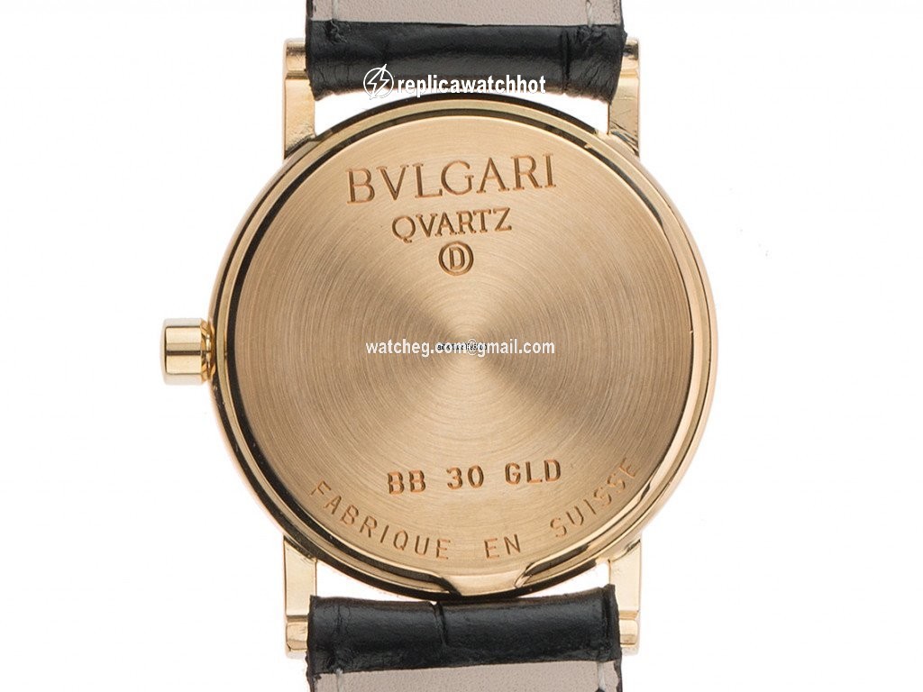 Bulgari Bulgari Mens watch Unisex Quartz Yellow gold BB 30 GLD 3