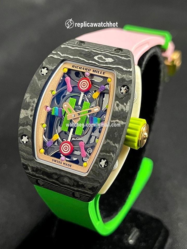 Richard Mille RM 07 Mens watch Unisex Automatic Carbon RM 07-03 3