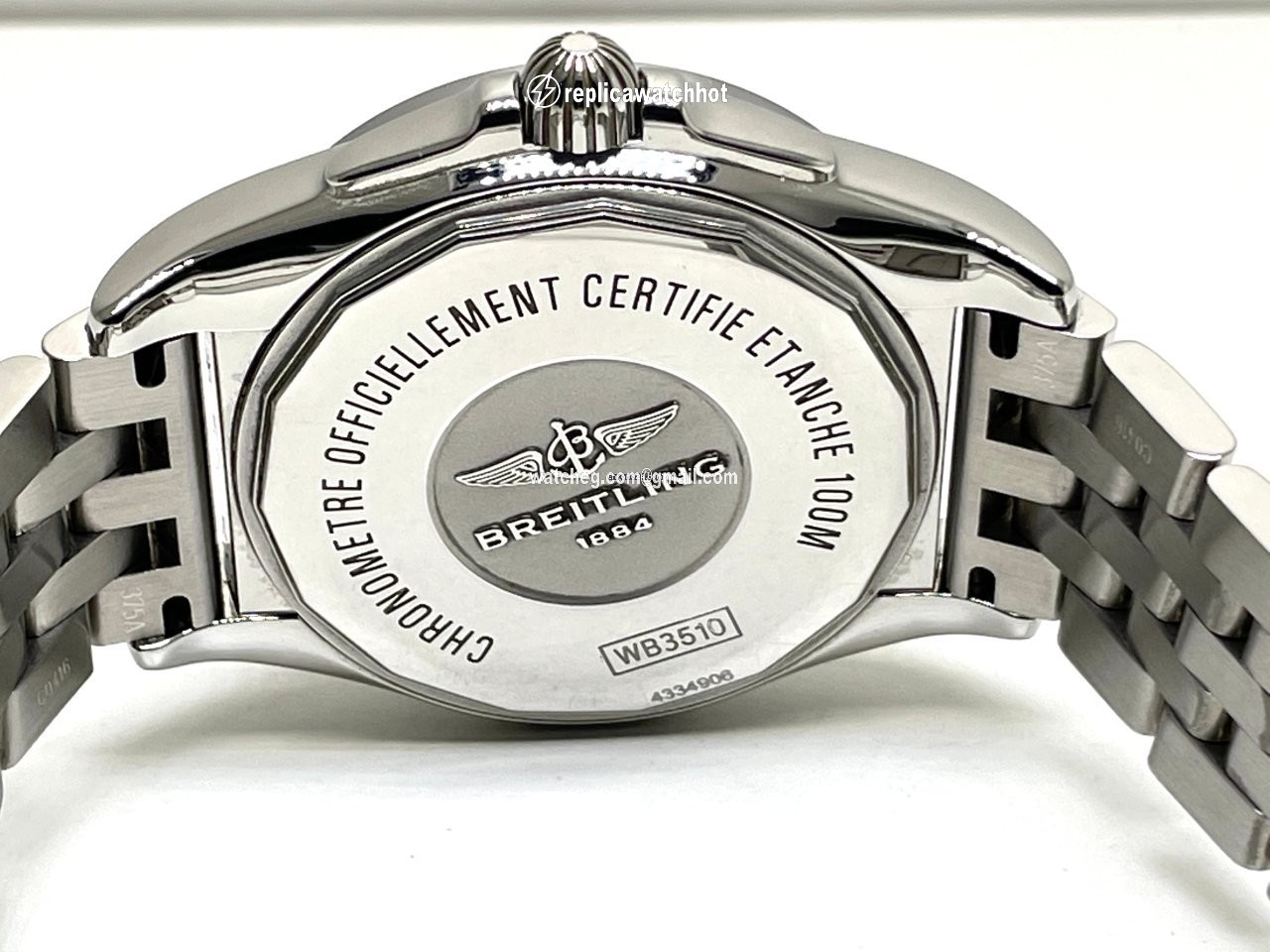 Breitling Galactic Unitime Automatic Steel WB3510U4 3