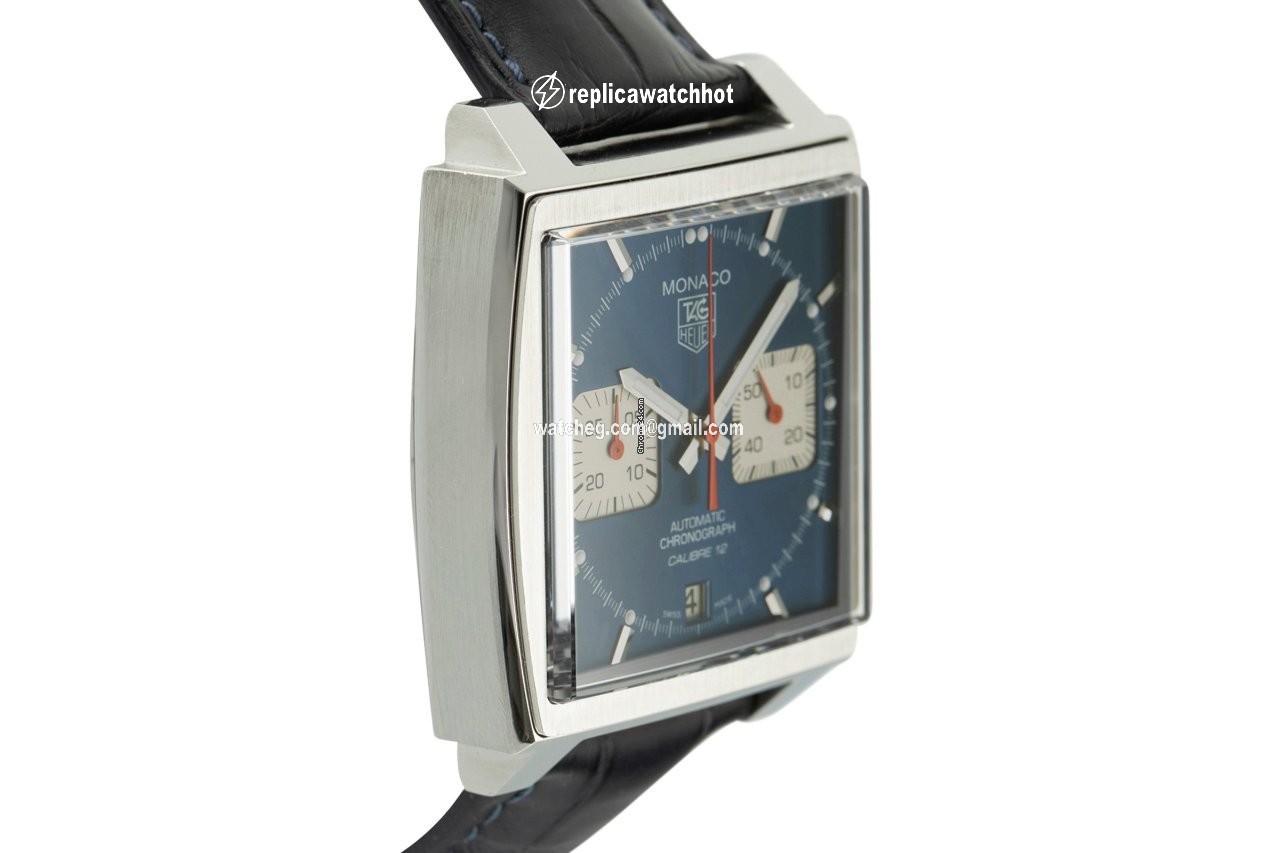 TAG Heuer Monaco Calibre 12 Mens watch Unisex Automatic Steel CAW2111 3