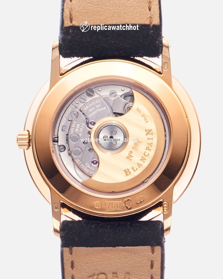Blancpain Villeret Mens watch Unisex Manual winding Rose gold 4795 3