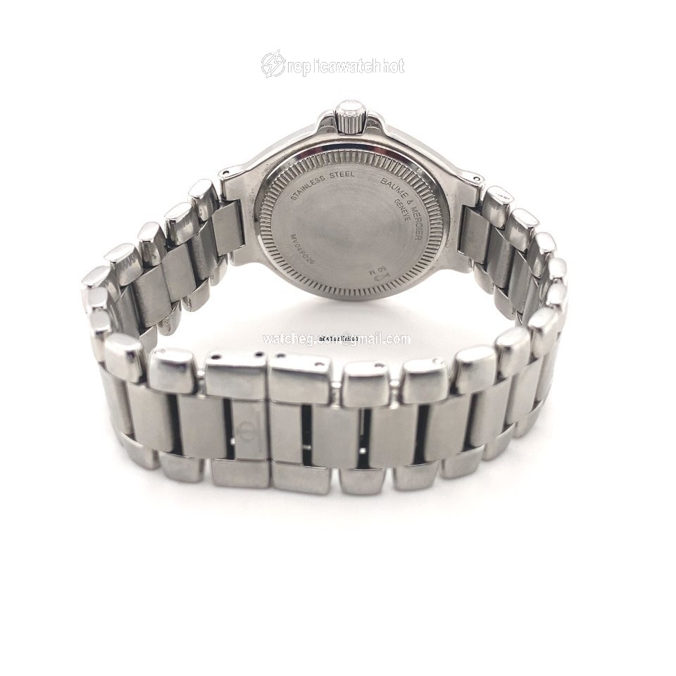 Baume & Mercier Mens watch Unisex Quartz Steel MV04FO26 3