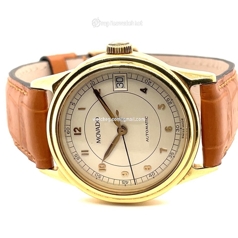 Movado 1881 Automatic Mens watch Unisex Automatic Yellow gold Movado 40.A9.880 3
