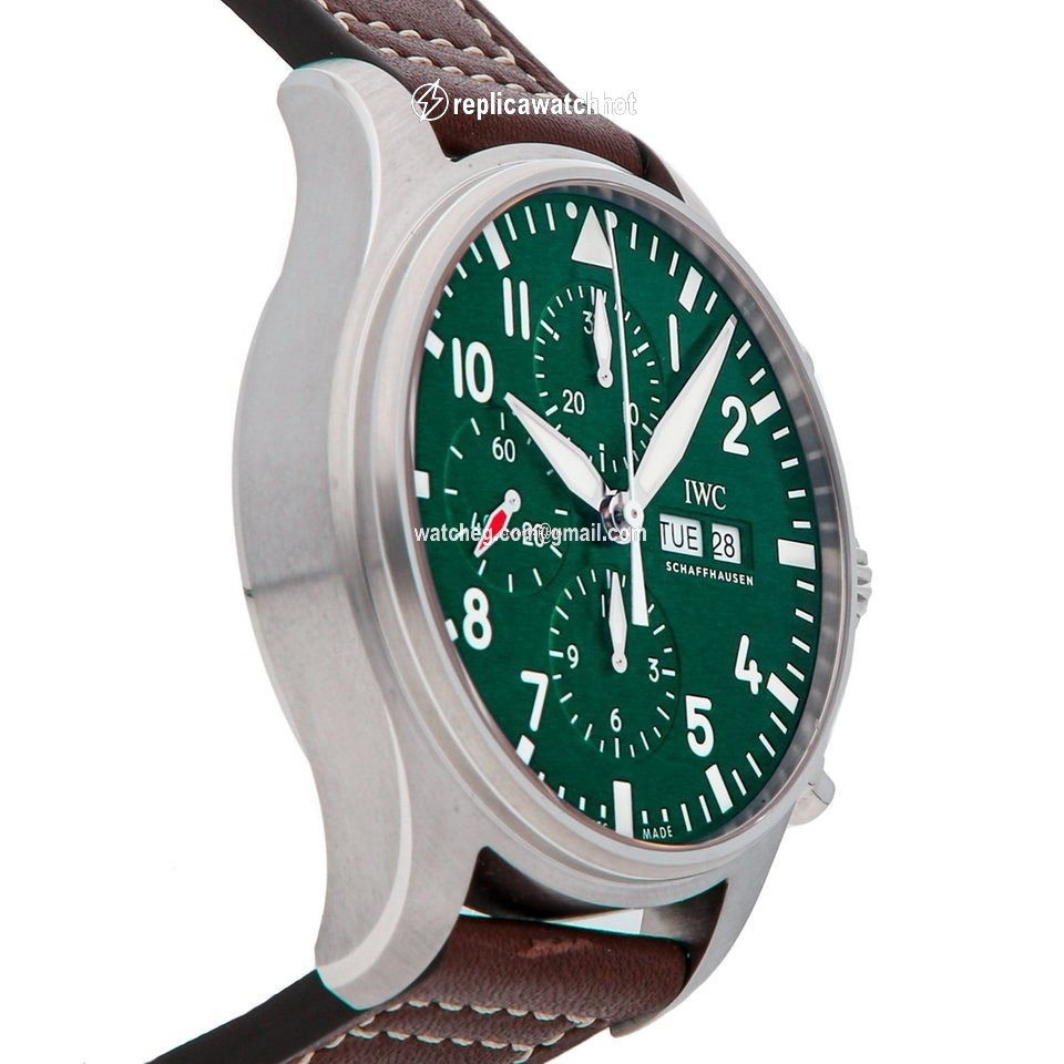 IWC Pilot Chronograph Mens watch Unisex Automatic Steel IW3777-26 3