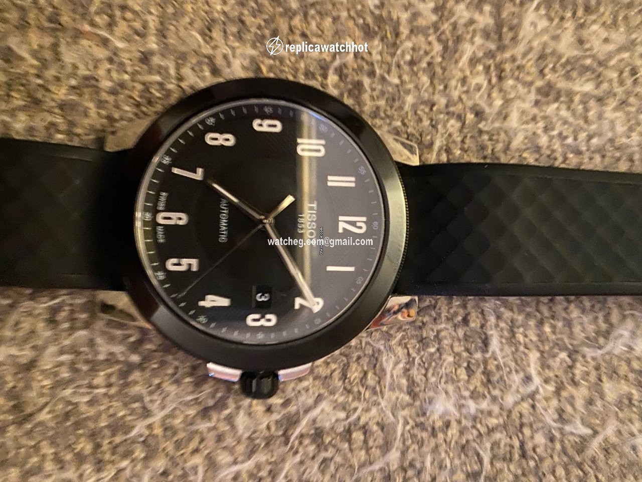 Tissot T-Sport Mens watch Unisex Automatic Steel T098.407.26.052.00 3