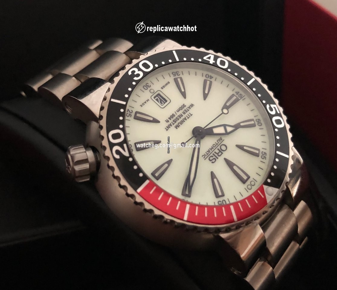 Oris TT1 Mens watch Unisex Automatic Titanium 7562P 3