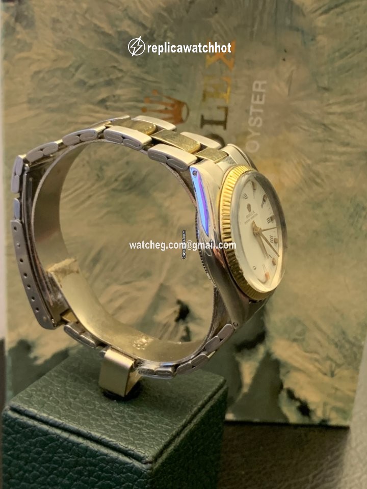Rolex Oyster Perpetual 31 Mens watch Unisex Gold Steel Automatic 6751 3